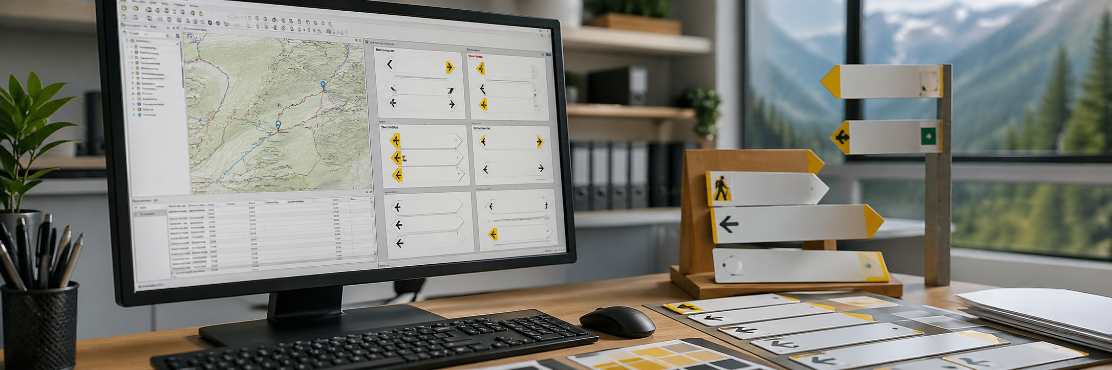Schildgenerator QGIS – automatisierte Beschilderungsplanung